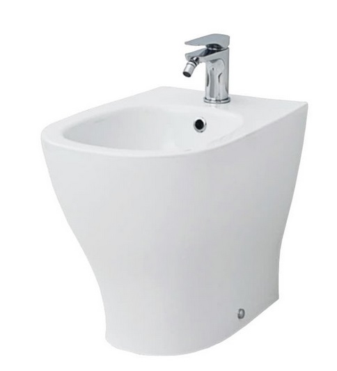 Биде напольное ArtCeram Ten 36х52 см керамика белый TEB001 01;00