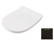 Сиденье с крышкой для унитаза ArtCeram Ten Soft-Close дюропласт коричневый TEA011 39