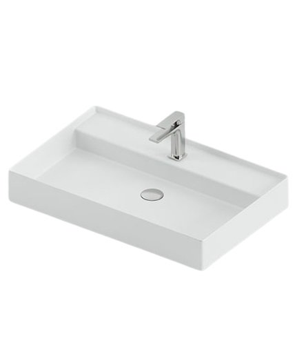 Раковина для ванной ArtCeram Scalino 75х48 см керамика белый SCL008 01;00