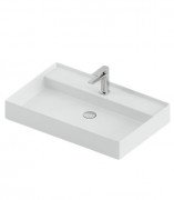 Раковина для ванной ArtCeram Scalino 75х48 см керамика белый SCL008 01;00