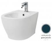 Біде підвісне ArtCeram Ten 36х52 см кераміка синьо-зелений TEB004 42;00