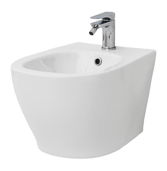 Біде підвісне ArtCeram Ten 36х52 см кераміка білий матовий TEB004 05;00