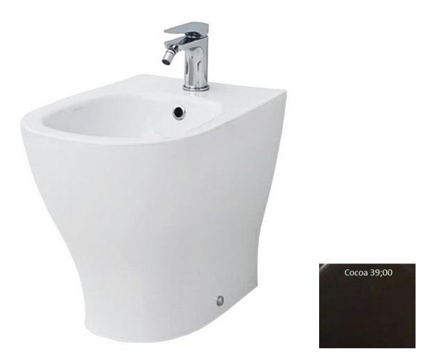 Биде напольное ArtCeram Ten 36х52 см керамика коричневый TEB001 39;00