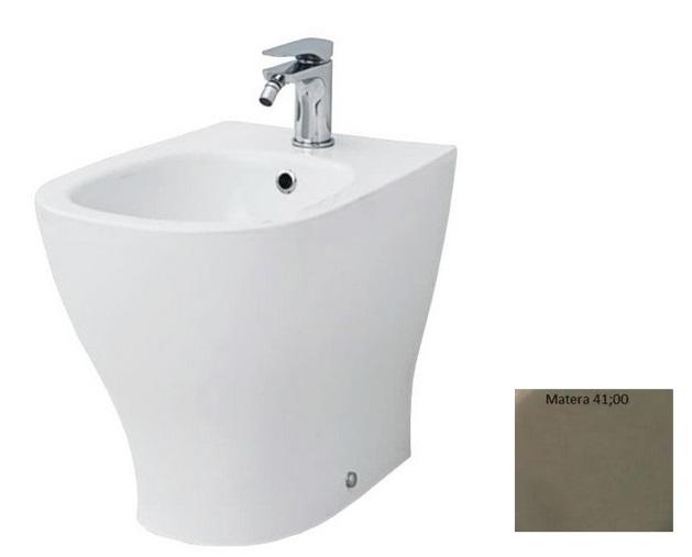 Биде напольное ArtCeram Ten 36х52 см керамика бежевый TEB001 41;00