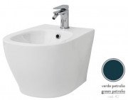 Біде підвісне ArtCeram Ten 36х52 см кераміка синьо-зелений TEB004 42;00