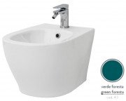 Біде підвісне ArtCeram Ten 36х52 см кераміка зелений TEB004 43;00