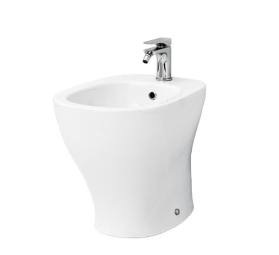 Біде для підлоги ArtCeram Ten 36х52 см кераміка білий TEB003 01;00