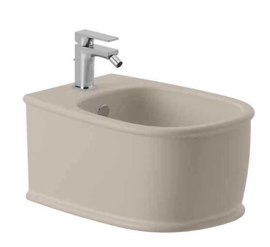 Биде подвесное ArtCeram Atelier 37,5х52,5 см керамика бежевый ATB001 41;00