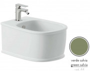 Біде підвісне ArtCeram Atelier 37,5х52,5 см кераміка зелена шавлія ATB001 44;00