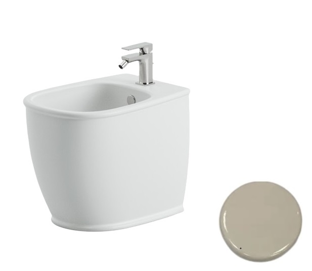 Биде напольное ArtCeram Atelier 37,5х52,5 см керамика шампань ATB002 02;00