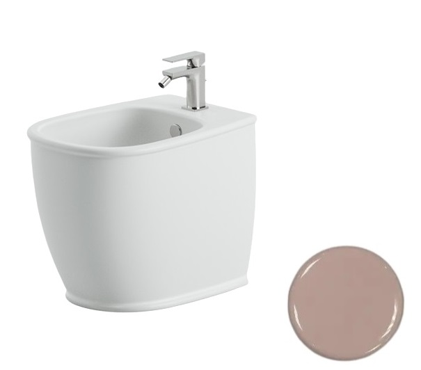 Біде для підлоги ArtCeram Atelier 37,5х52,5 см кераміка рожевий ATB002 33;00