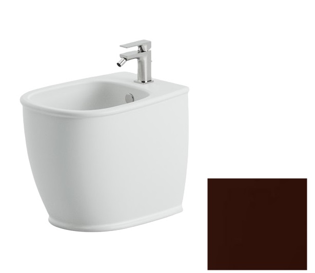 Биде напольное ArtCeram Atelier 37,5х52,5 см керамика коричневый ATB002 39;00
