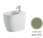 Биде напольное ArtCeram Atelier 37,5х52,5 см керамика зеленый шалфей ATB002 44;00