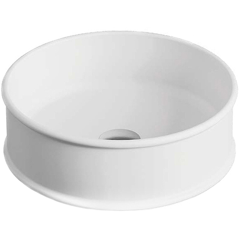 Раковина для ванної кімнати ArtCeram Atelier Ø 44 см кераміка білий ATL001 01;00