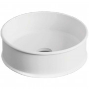 Раковина для ванной ArtCeram Atelier Ø 44 см керамика белый матовый ATL001 05;00
