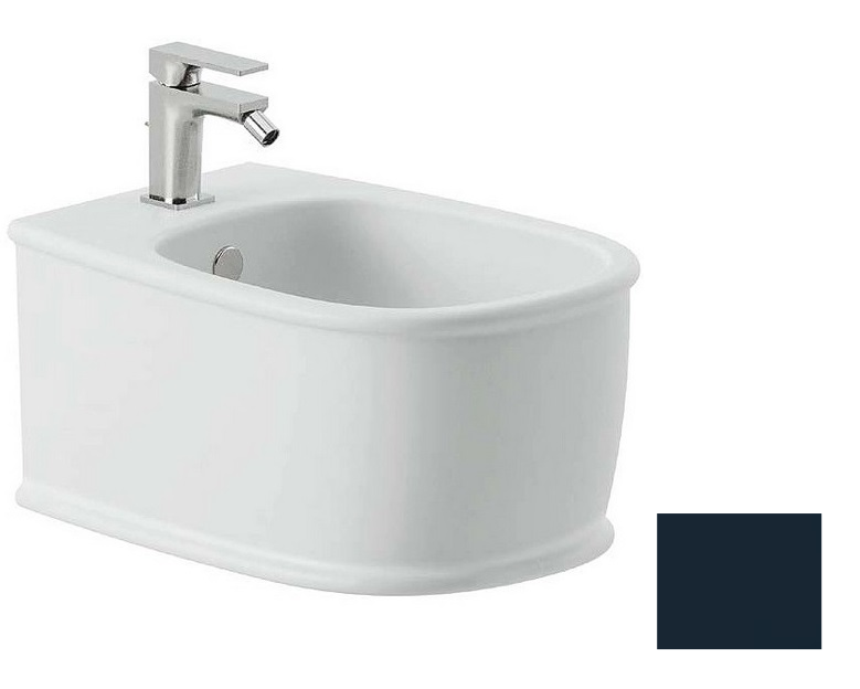 Биде подвесное ArtCeram Atelier 37,5х52,5 см керамика темно-синий ATB001 36;00