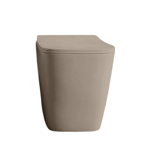 Унітаз для підлоги ArtCeram A16 безободковий 36х52,5 см кераміка бежевий ASV004 41;00