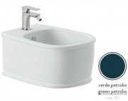 Біде підвісне ArtCeram Atelier 37,5х52,5 см кераміка синьо-зелений ATB001 42;00