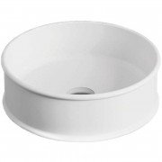 Раковина для ванної кімнати ArtCeram Atelier Ø 44 см кераміка білий ATL001 01;00