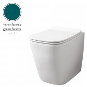 Унітаз для підлоги ArtCeram A16 безободковий 36х52,5 см кераміка зелений ASV004 43;00