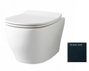 Унітаз підвісний ArtCeram Ten 4.0 безободковий 36х52 см кераміка темно-синій TEV006 36;00