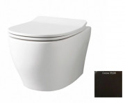 Унитаз подвесной ArtCeram Ten 4.0 безободковый 36х52 см керамика коричневый TEV006 39;00