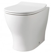 Унітаз для підлоги ArtCeram Ten 4.0 безободковий 36х52 см кераміка білий матовий TEV007 05;00