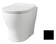 Унитаз напольный ArtCeram Ten 36х52 см керамика черный матовый TEV002 17;00