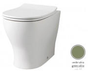 Унитаз напольный ArtCeram Ten 36х52 см керамика зеленый шалфей TEV002 44;00