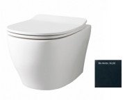 Унитаз подвесной ArtCeram Ten 4.0 безободковый 36х52 см керамика темно-синий TEV006 36;00