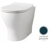 Унитаз напольный ArtCeram Ten 36х52 см керамика сине-зеленый TEV002 42;00