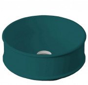 Раковина для ванной ArtCeram Atelier Ø 44 см керамика зеленый ATL001 43;00