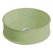 Раковина для ванной ArtCeram Atelier Ø 44 см керамика зеленый шалфей ATL001 44;00