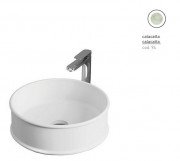 Раковина для ванной ArtCeram Atelier Ø 44 см керамика calacatta ATL001 94;00