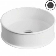 Раковина для ванної ArtCeram Atelier Ø 44 см кераміка базальт ATL001 98;00