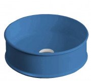 Раковина для ванной ArtCeram Atelier Ø 44 см керамика синий ATL001 38;00