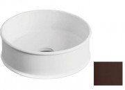 Раковина для ванної кімнати ArtCeram Atelier Ø 44 см кераміка коричневий ATL001 39;00