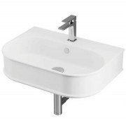 Раковина для ванної кімнати ArtCeram Atelier 65х45 см кераміка білий ATL003 01;00