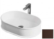 Раковина для ванной ArtCeram Atelier 60х40 см керамика коричневый ATL002 39;00