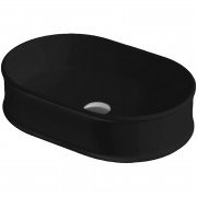 Раковина для ванной ArtCeram Atelier 60х40 см керамика черный матовый ATL002 17;00