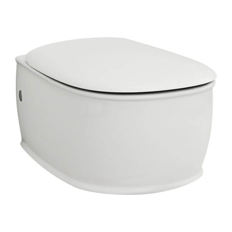 Підвісний унітаз ArtCeram Atelier безободковий 37,5х52,5 см кераміка білий матовий ATV001 05;00