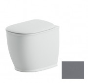 Унітаз для підлоги ArtCeram Atelier безободковий 37,5х52,5 см кераміка сіро-синій ATV002 37;00