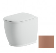 Унитаз напольный ArtCeram Atelier безободковый 37,5х52,5 см керамика светло-коричневый ATV002 40;00