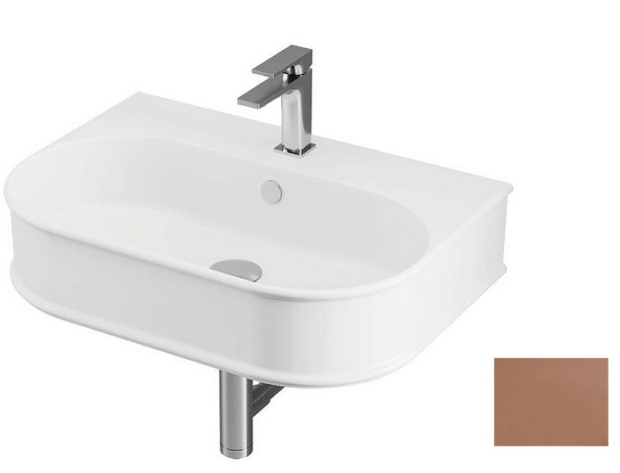 Раковина для ванной ArtCeram Atelier 65х45 см керамика светло-коричневый ATL003 40;00