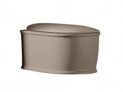 Унитаз подвесной ArtCeram Atelier безободковый 37,5х52,5 см керамика бежевый ATV001 41;00