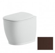 Унитаз напольный ArtCeram Atelier безободковый 37,5х52,5 см керамика коричневый ATV002 39;00