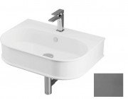 Раковина для ванной ArtCeram Atelier 65х45 см керамика серо-синий ATL003 37;00