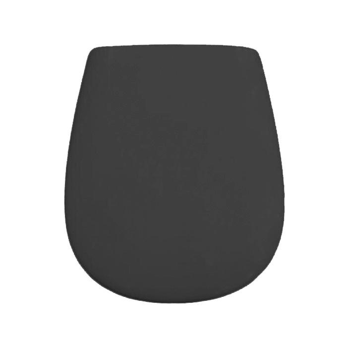 Сидіння з кришкою для унітазу ArtCeram Atelier/Azuley SoftClose чорний матовий AZA001 17;71