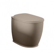 Унитаз напольный ArtCeram Atelier безободковый 37,5х52,5 см керамика бежевый ATV002 41;00