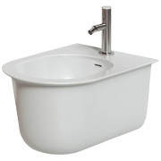 Биде подвесное ArtCeram Chic 38х53,5 см керамика белый матовый CHB001 05;00